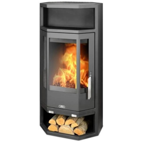 Krbová kamna ABX Tampere černý plech